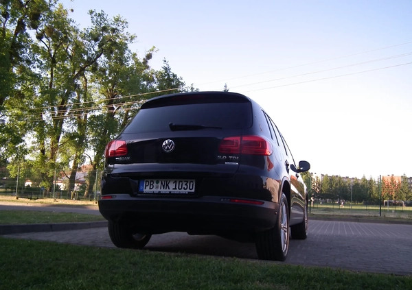 Volkswagen Tiguan cena 41900 przebieg: 247635, rok produkcji 2012 z Orneta małe 301